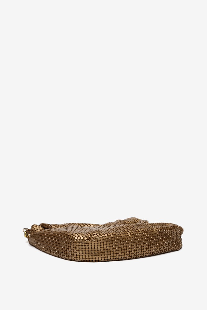 Abbacino Bolso de hombro en malla metálica dorada COMPRAR AHORA