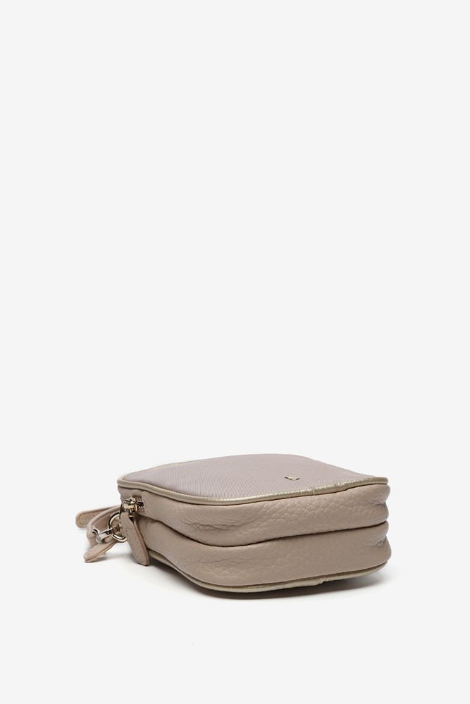 Abbacino Bolso para el móvil en materiales reciclados beige Promoción por tiempo limitado