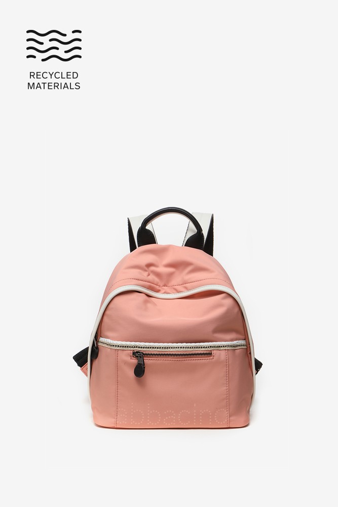 Abbacino Mochila de mujer en tejidos reciclados coral Precios de Black Friday