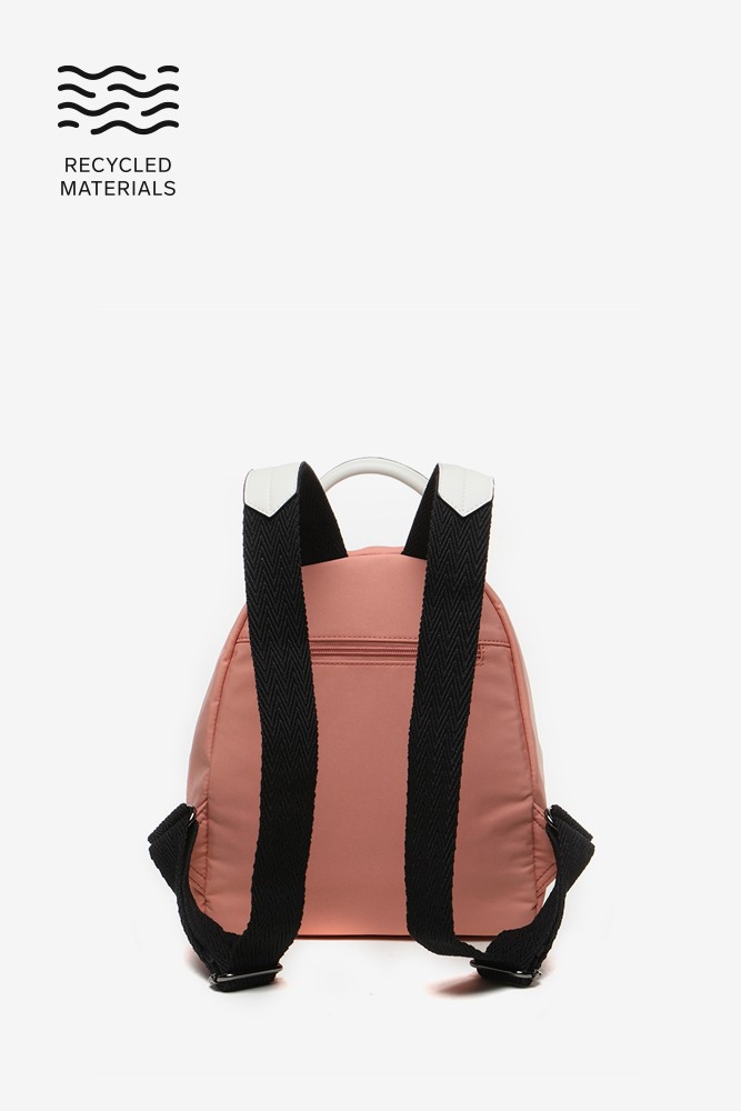 Abbacino Mochila de mujer en tejidos reciclados coral Precios de Black Friday