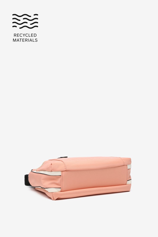 Abbacino Bandolera de mujer en tejidos reciclados coral En oferta