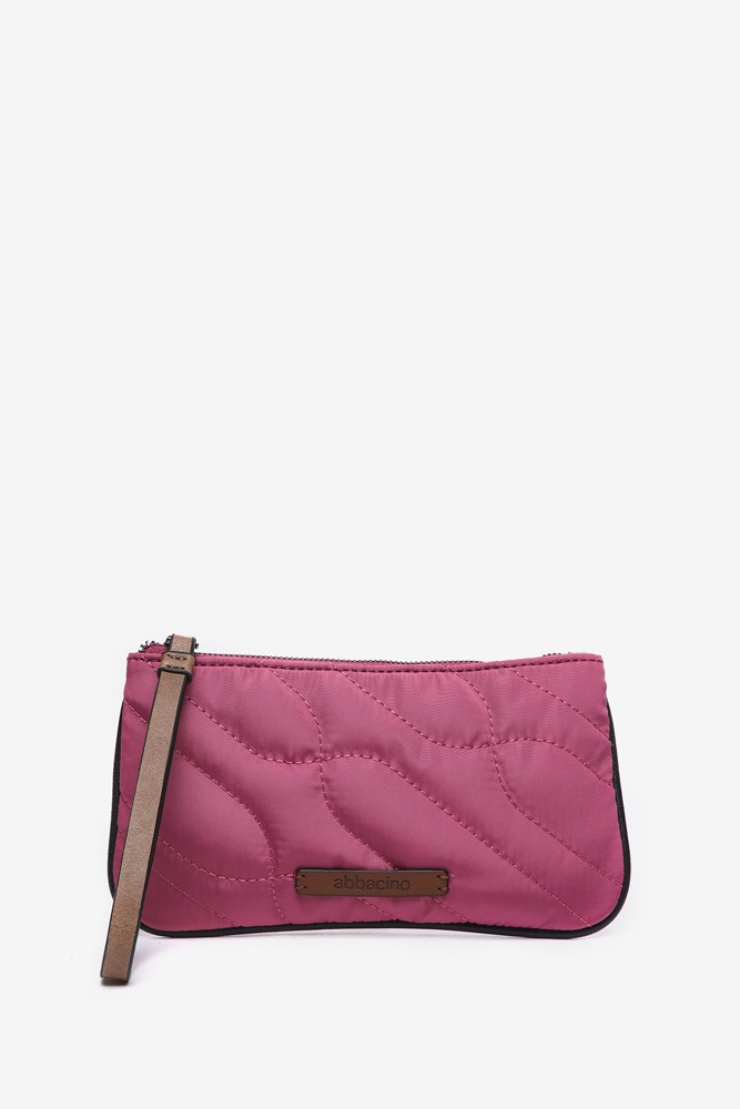 Abbacino Neceser en materiales reciclados y acolchados fucsia Descuento por venta flash