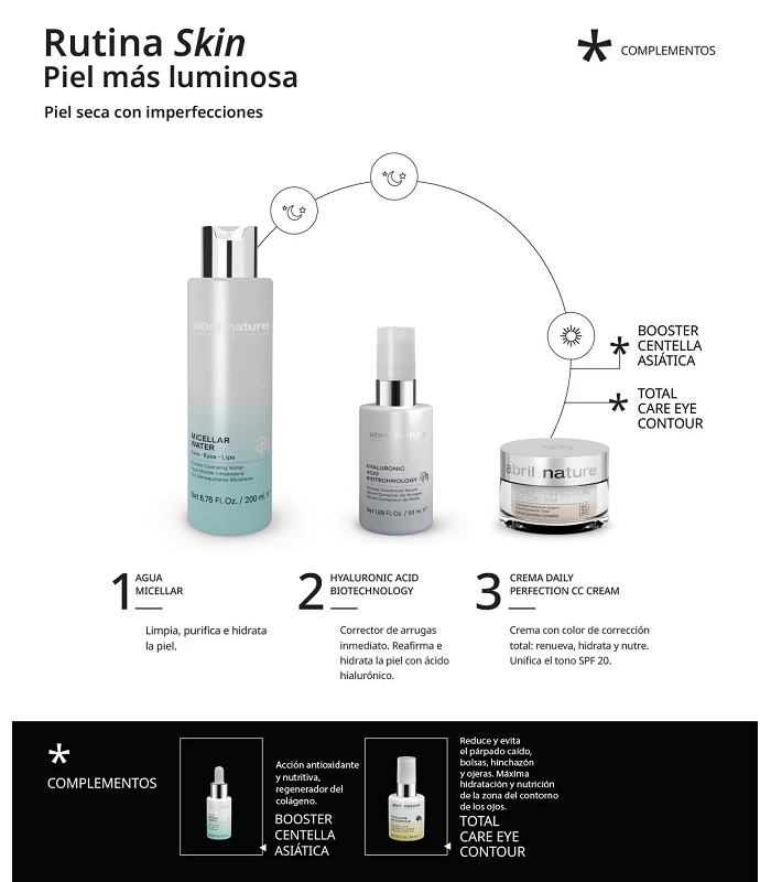 Abril et nature Sérum Efecto Corrector de Arrugas Inmediato con Ácido Hialurónico Ventas relámpago