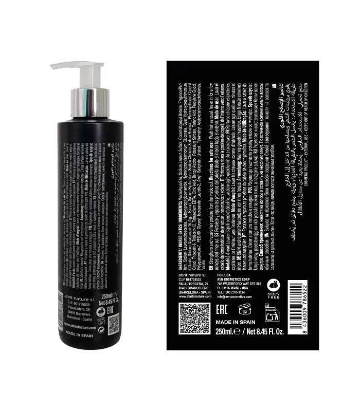 Abril et nature Champú reparador Molecular Therapy hidrata y fortalece la fibra capilar Últimos 2 días