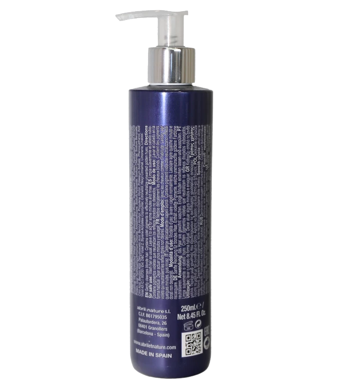 Abril et nature Champú Platinum matizador para cabello rubio y canas. Anti-amarillos Gran oferta