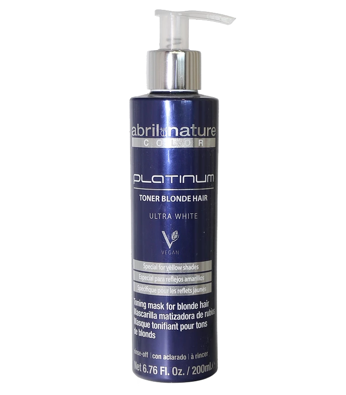 Abril et nature Mascarilla violeta Platinum para cabellos rubios y canas Venta caliente