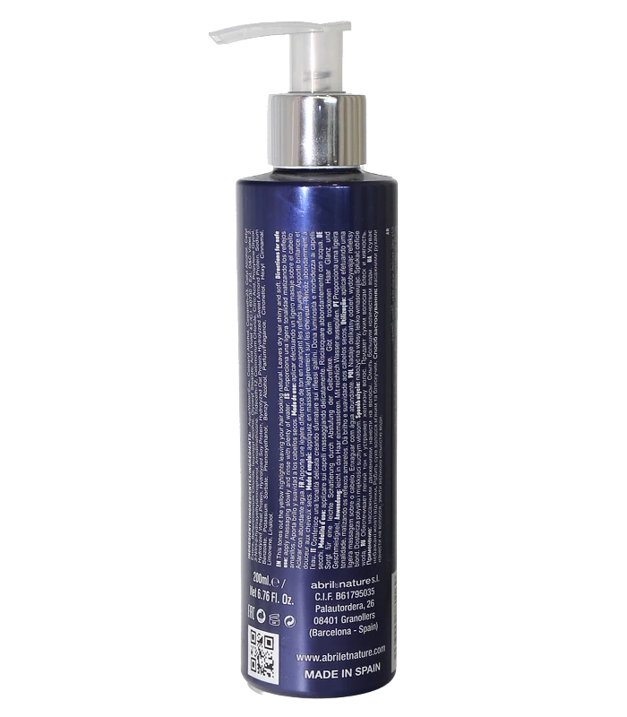 Abril et nature Mascarilla violeta Platinum para cabellos rubios y canas Venta caliente