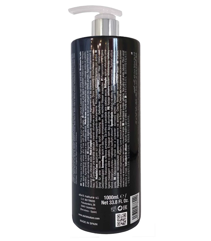 Abril et nature Mascarilla Black Carbón especial rubios canas decolorados 1.000ml Última moda