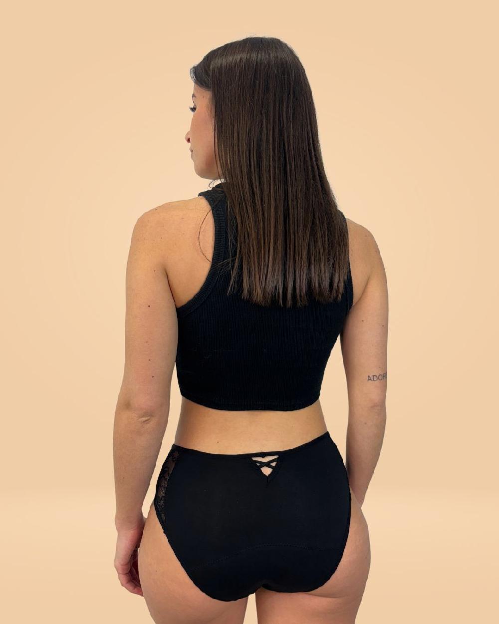Anaissa Braga menstrual lencera fabricada en bambú flujo abundante e incontinencias Cloé Rebajas
