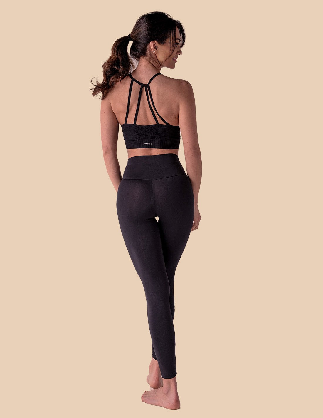 Anaissa Legging deportivo cintura alta Natura Rebajas