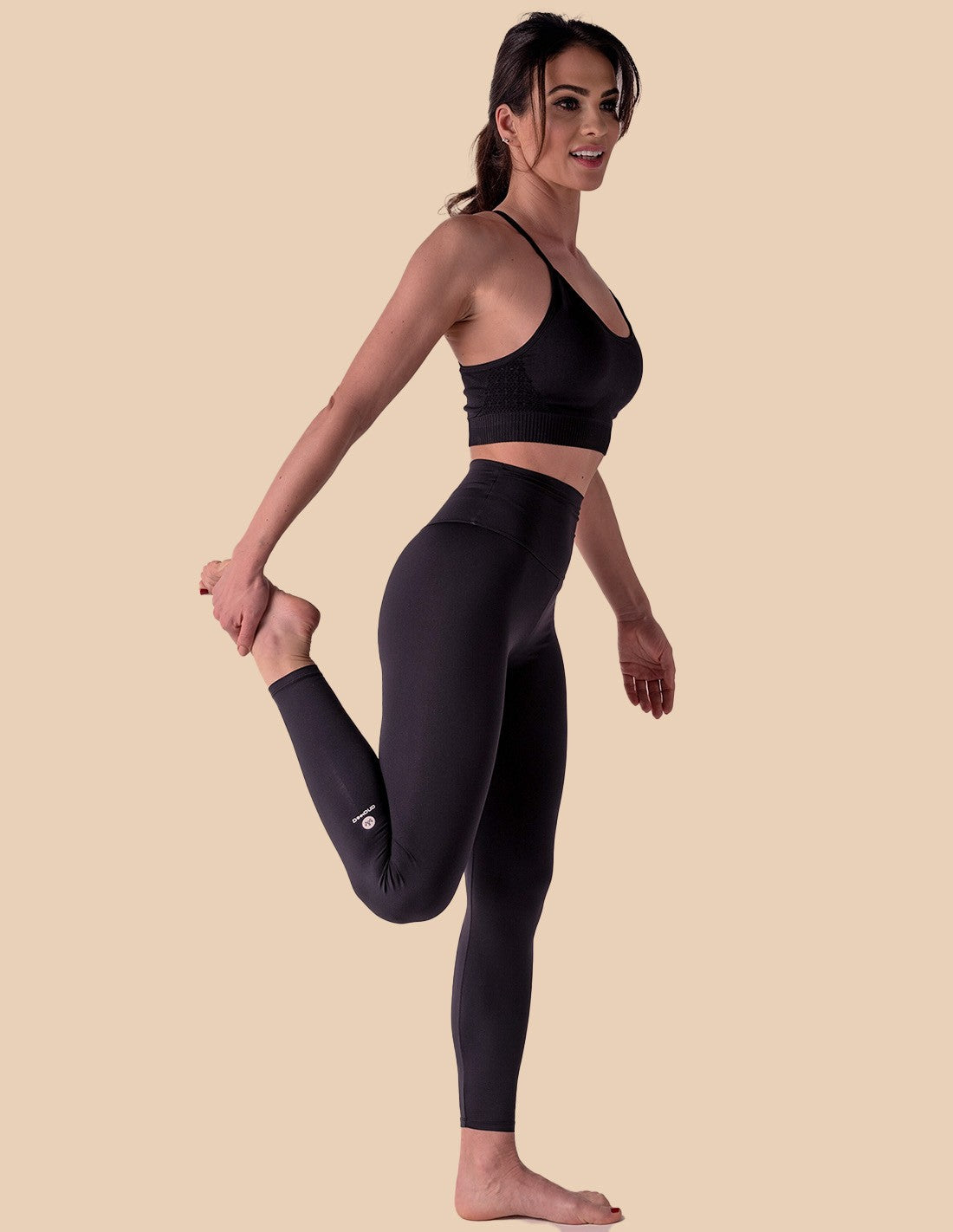 Anaissa Legging deportivo cintura alta Natura Rebajas