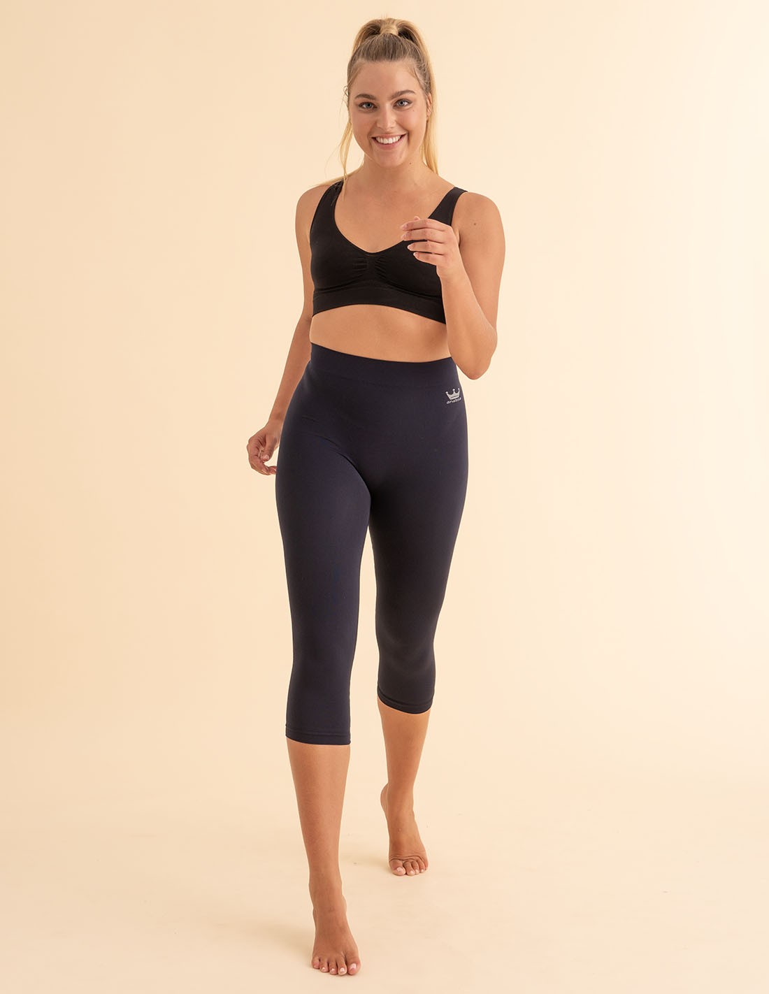 Anaissa Legging Noche capri con fibra Emana 160 den Nina Envío gratis