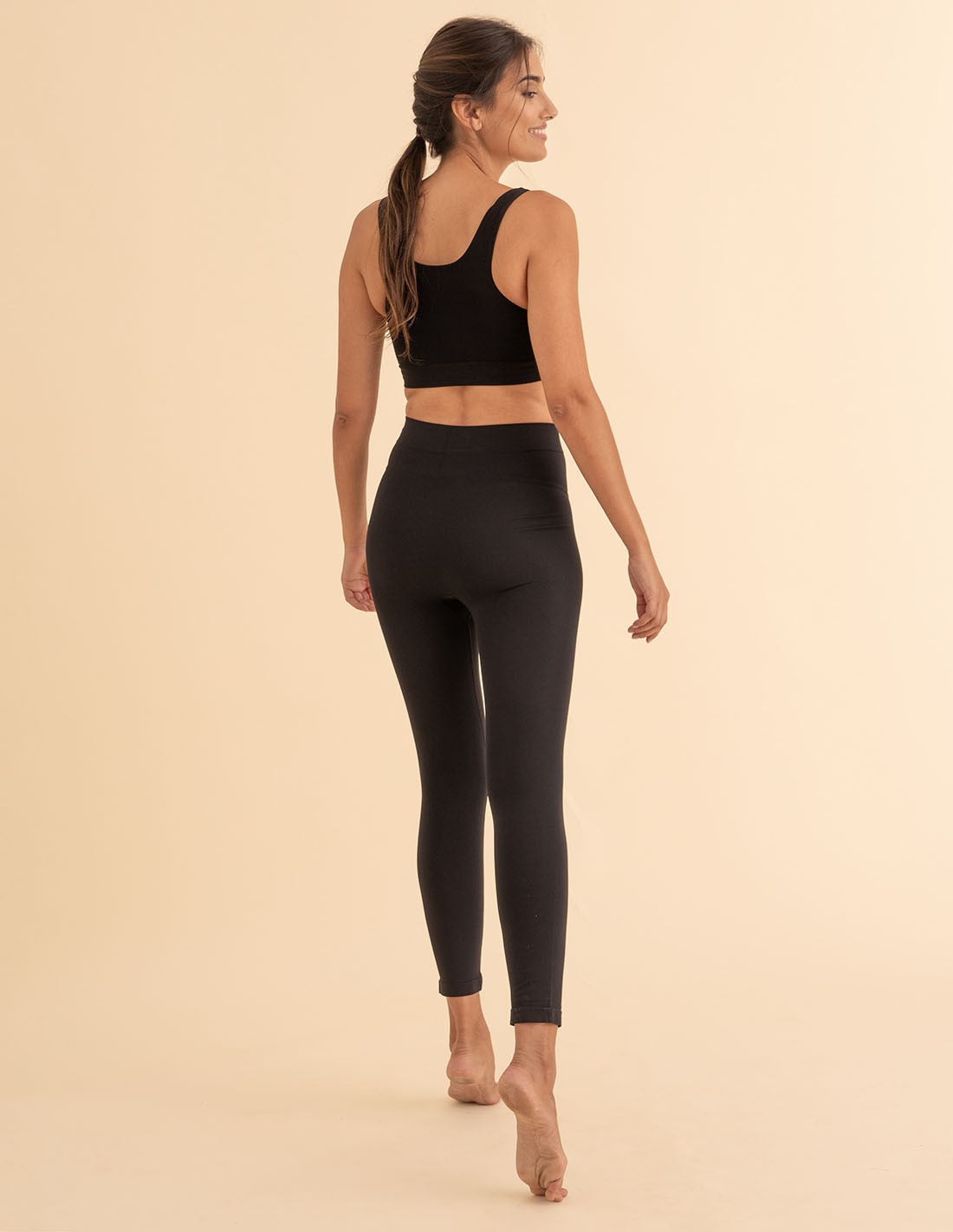Anaissa Legging postparto vientre plano con fibra Emana Cloé COMPRAR AHORA
