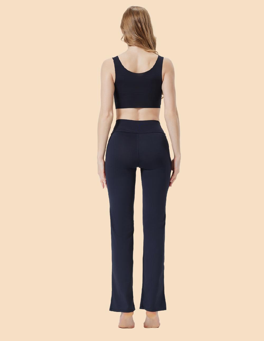 Anaissa Leggings pantalón moldeador acampanados flare Mónaco Promoción por tiempo limitado