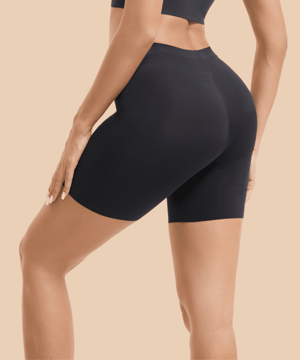 Anaissa Short alto reductor Soft Stretch corte láser sin costuras Magic Tienda de fábrica