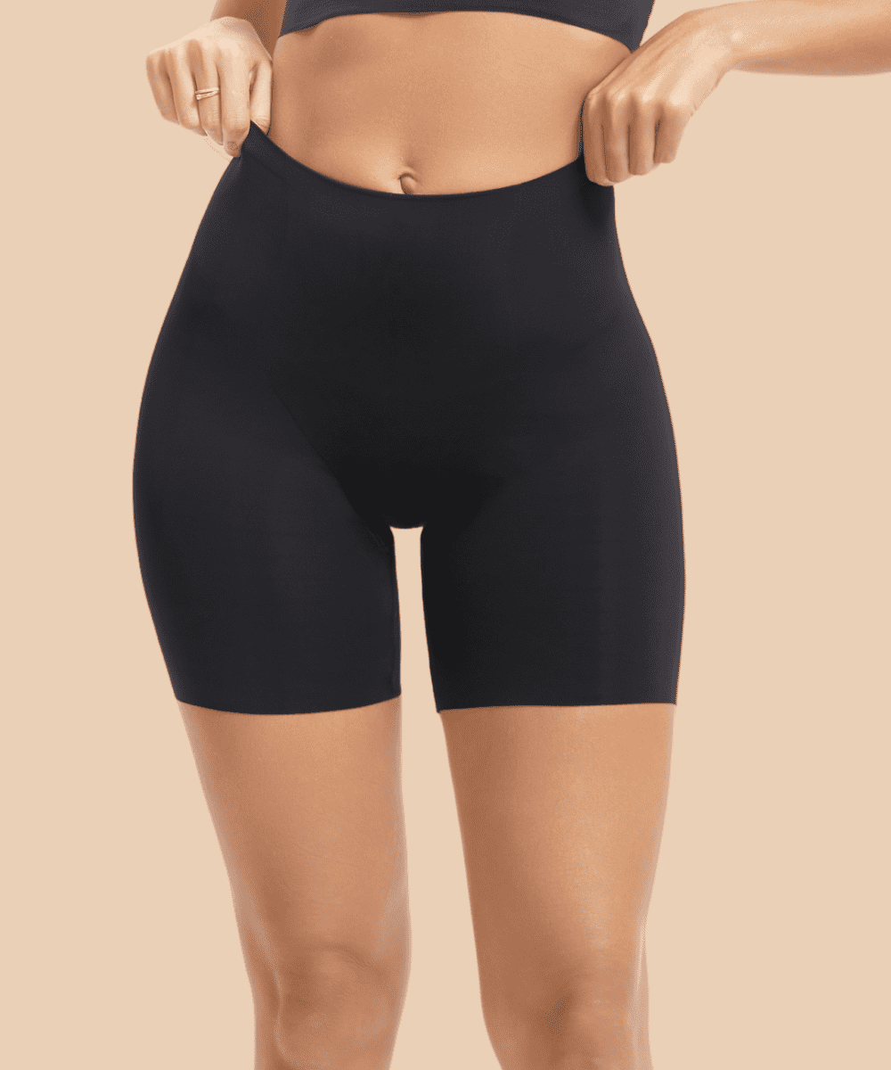 Anaissa Short alto reductor Soft Stretch corte láser sin costuras Magic Tienda de fábrica