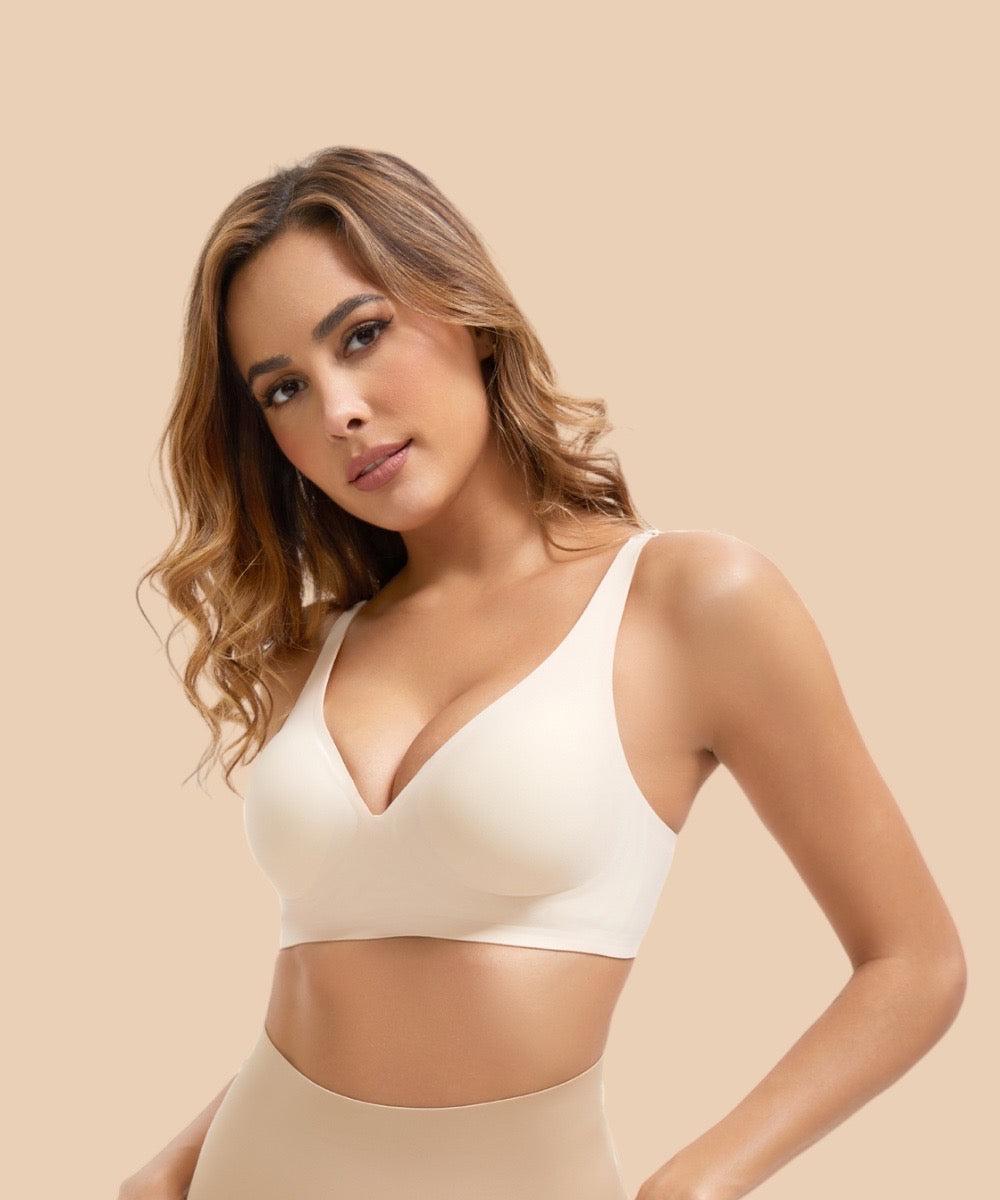Anaissa Sujetador sin aro Soft Strech invisible Magic Libre de impuestos