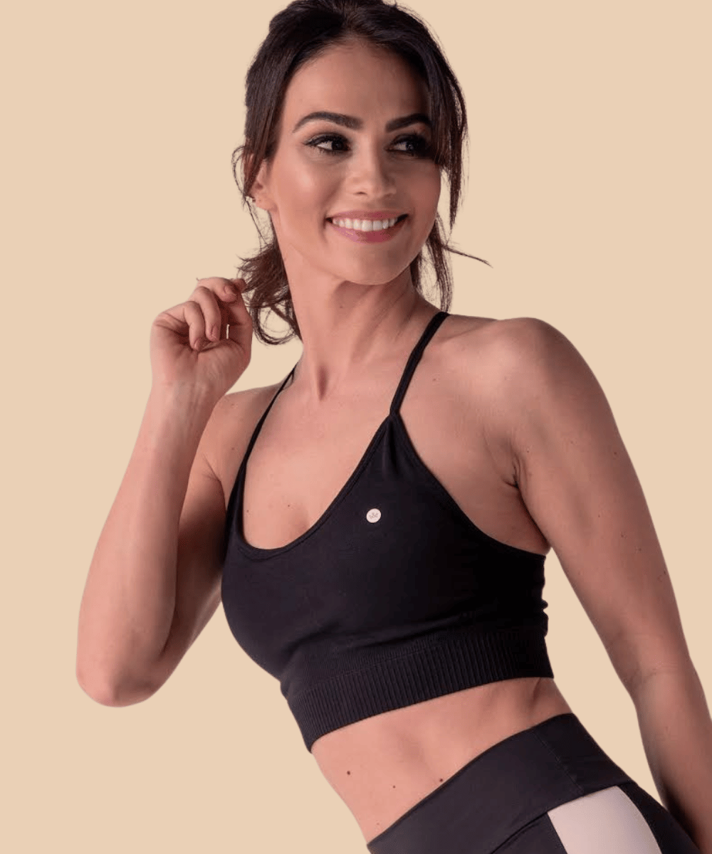 Anaissa Top deportivo con fibra Emana 3D Indira Ofertas especiales