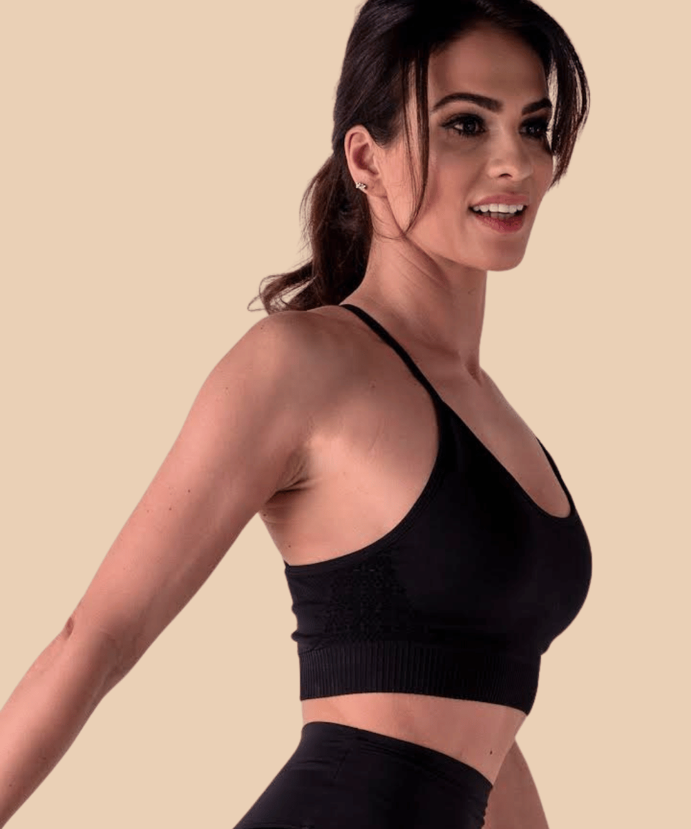 Anaissa Top deportivo con fibra Emana 3D Indira Ofertas especiales