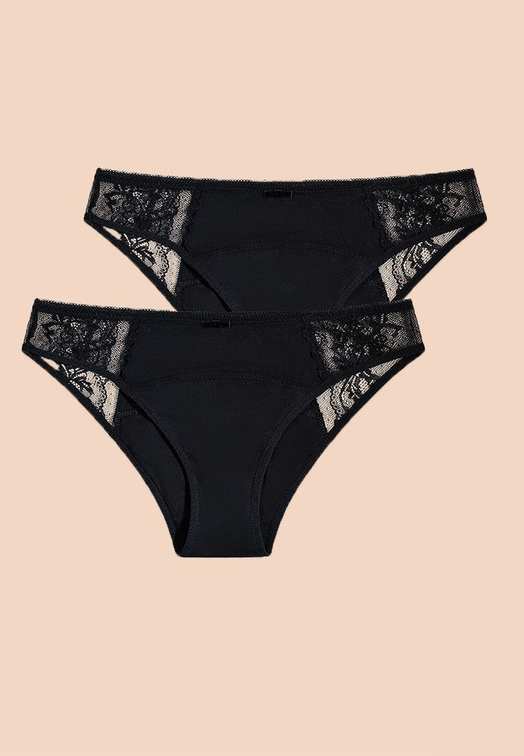 Anaissa Pack 2 Braga menstrual reutilizable fabricada en bambú flujo abundante Agadir Rebajas baratas