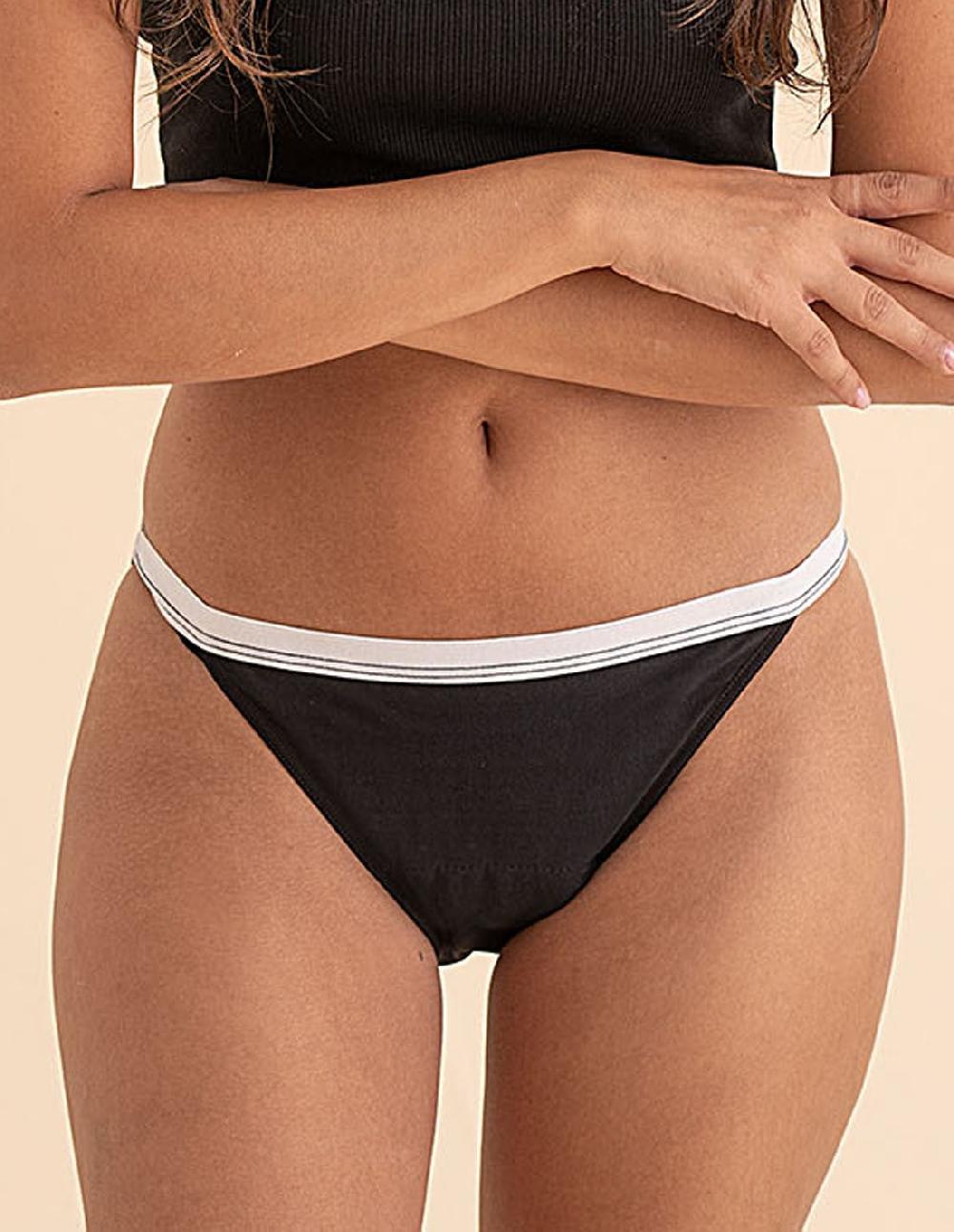 Anaissa Pack 2 Bragas brasileñas menstruales de absorción abundante Rio Rebajas de fábrica