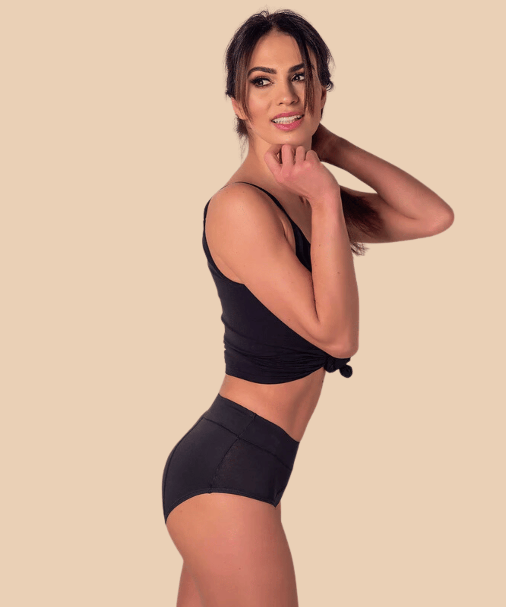 Anaissa Pack 2 bragas menstruales de algodón para incontinencias leves a prueba de fugas Indy Tienda