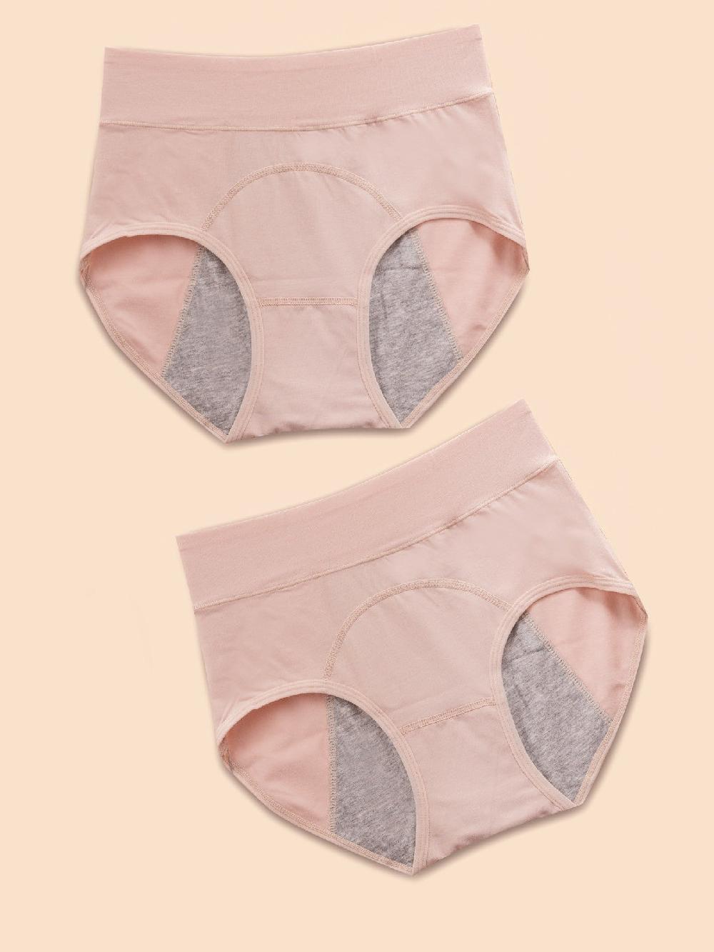 Anaissa Pack 3 bragas menstruales de algodón para incontinencia moderada Indy Precio de fábrica