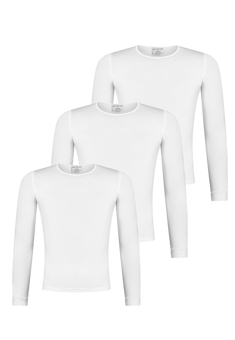 Anaissa Pack 3 Camisetas térmicas para niños Unisex Alaska Promoción trimestral