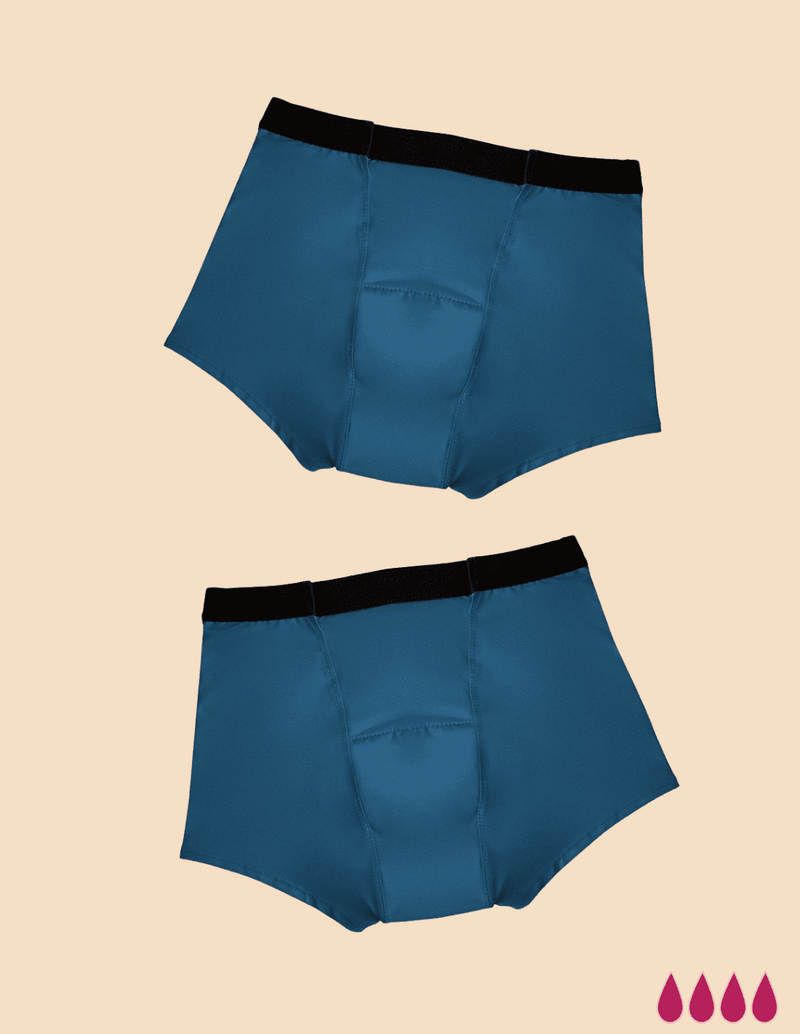 Anaissa Pack-2 shorts menstruales absorción abundante Marie Libre de impuestos