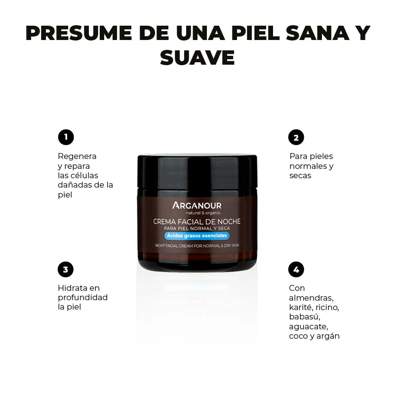 Arganour Crema Antiedad de Noche En oferta
