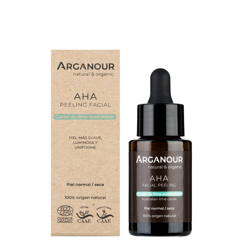 Arganour AHA - Peeling facial con caviar de lima australiano Rebajas de fin de temporada