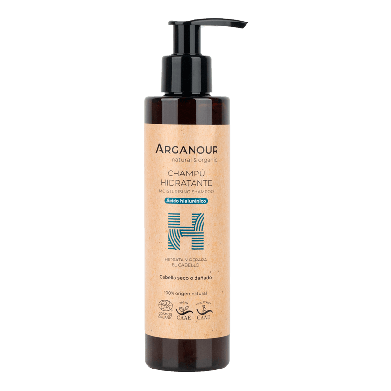 Arganour Champú hidratante con ácido hialurónico