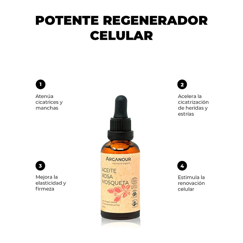Arganour Aceite de semillas de rosa mosqueta Precio de fábrica