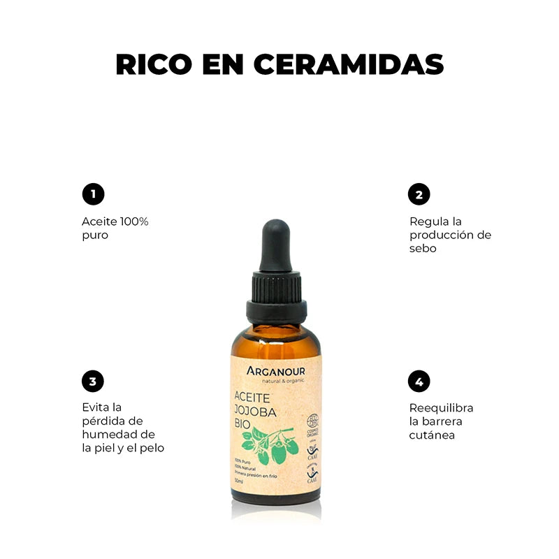 Arganour Aceite de Jojoba 100% Puro Oferta especial de fábrica