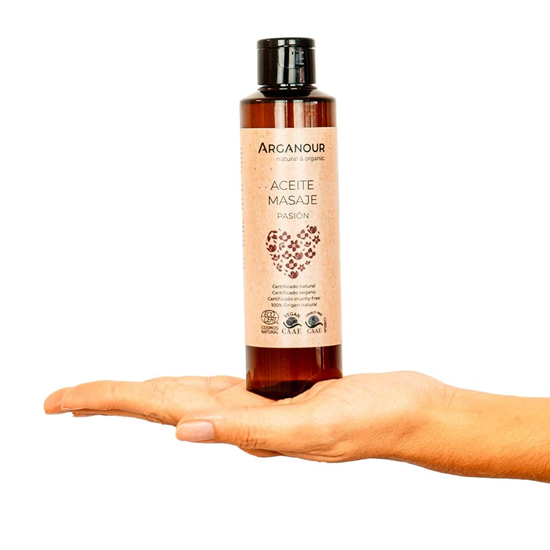 Arganour Aceite de Masaje Pasión Ahorra y exporta