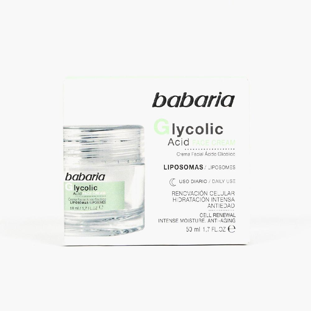 Babaria Crema Facial Glicólico