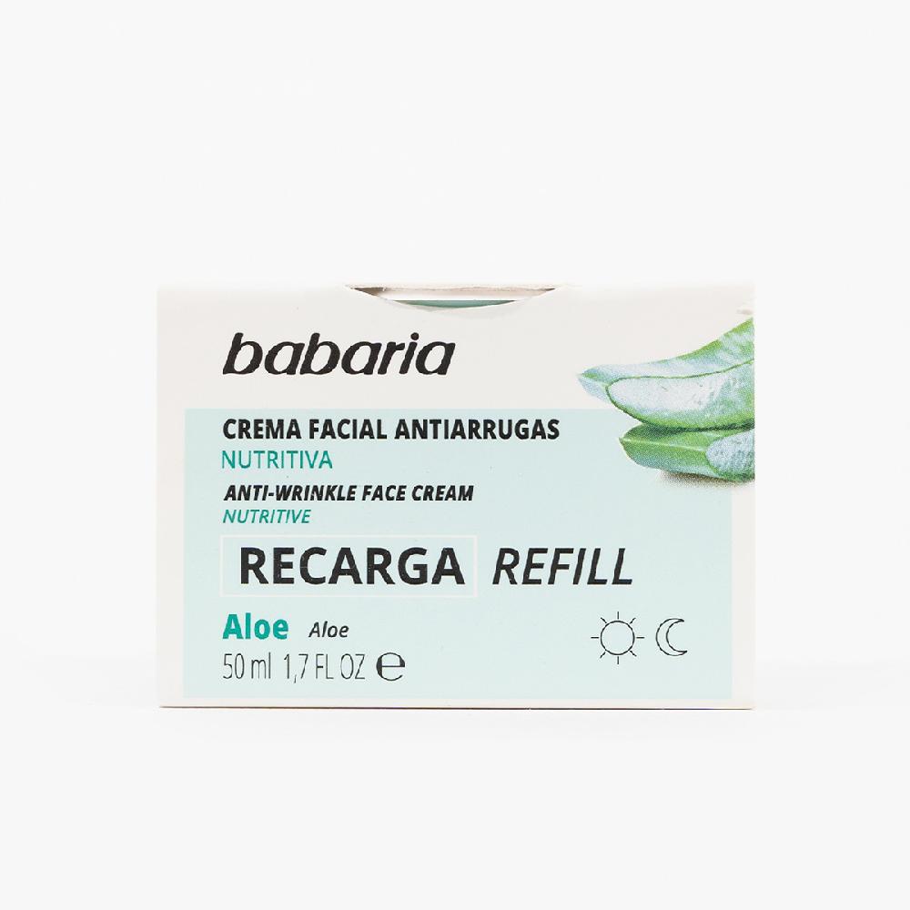 Babaria Crema Facial Antiarrugas Aloe Venta caliente