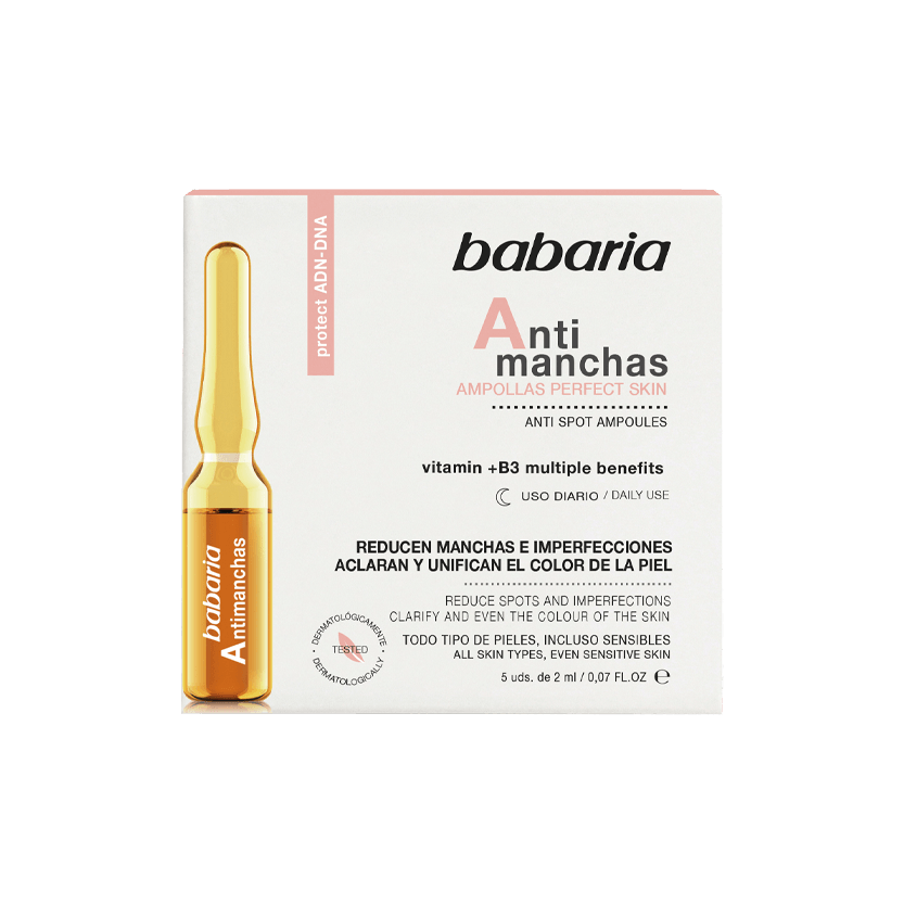 Babaria Ampollas Faciales Antimanchas