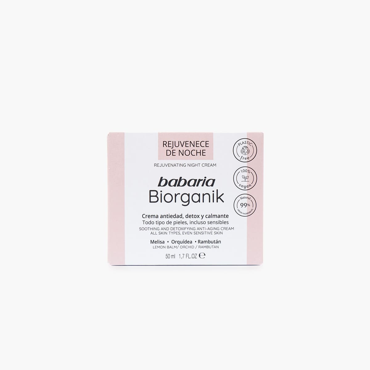 Babaria Crema Facial Biorganik Noche