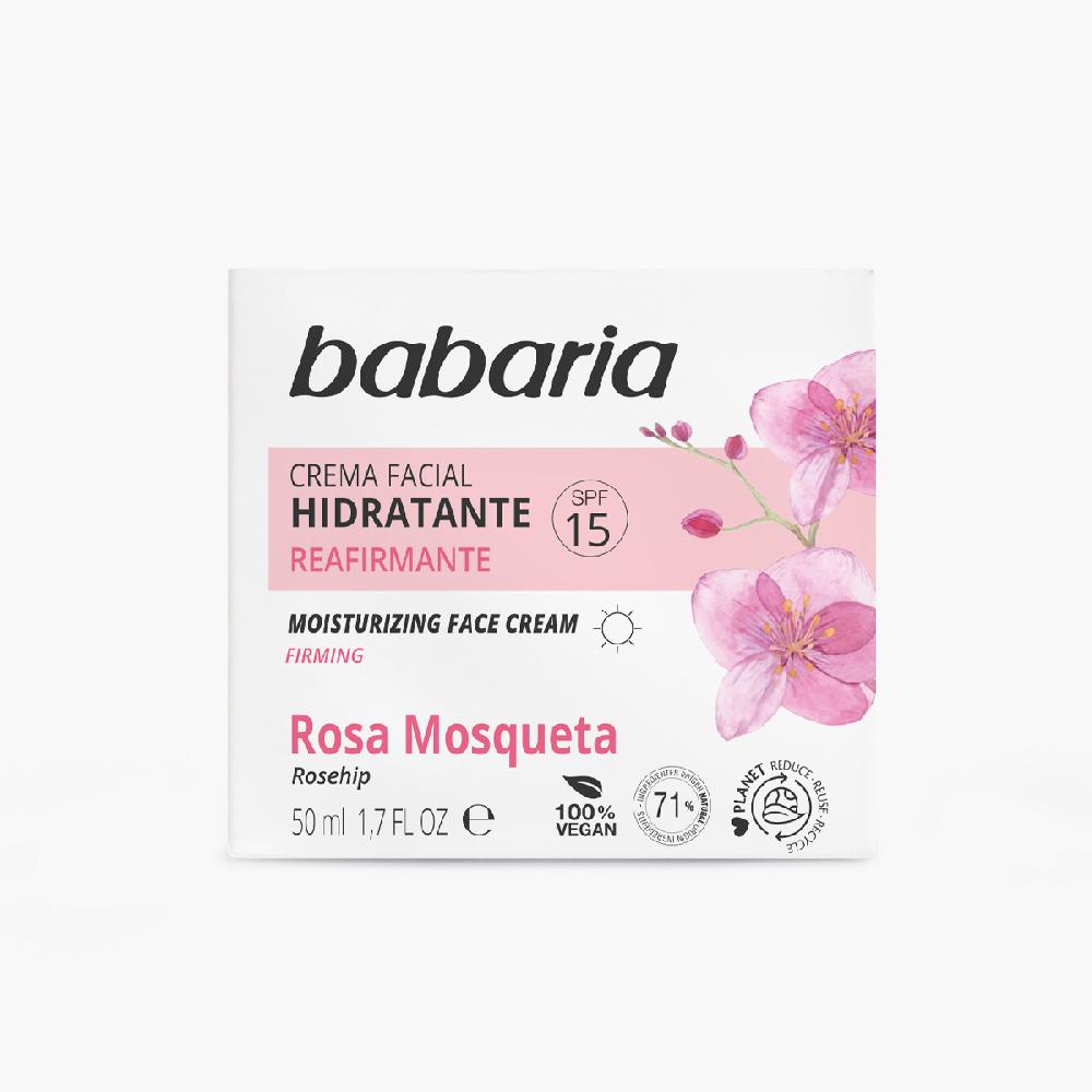 Babaria Crema Facial Hidratante Rosa Mosqueta