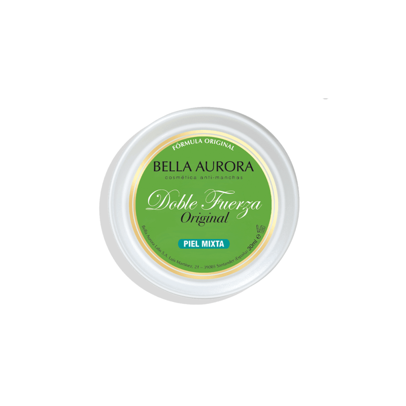﻿Bella Aurora Crema Doble Fuerza para piel mixta. Tratamiento aclarante