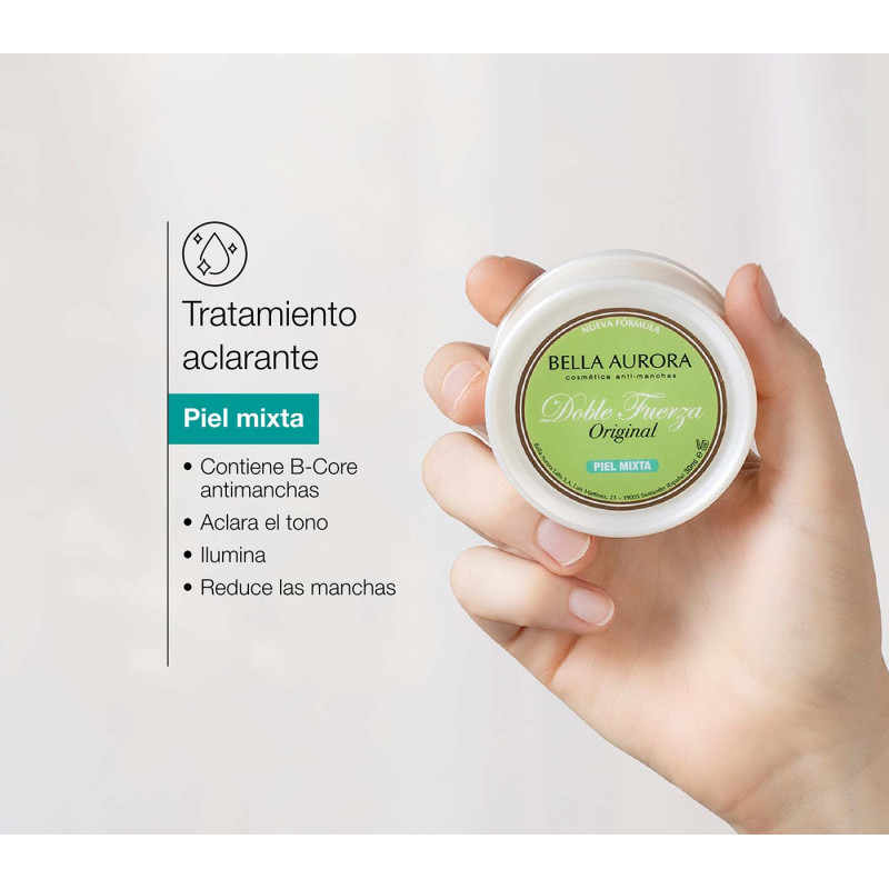 ﻿Bella Aurora Crema Doble Fuerza para piel mixta. Tratamiento aclarante Tienda de fábrica