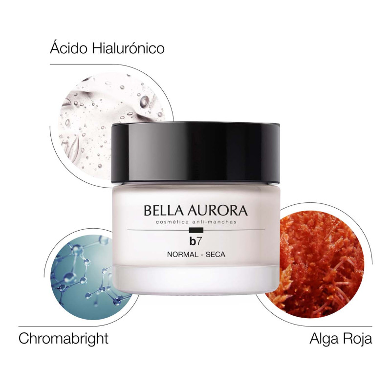 Bella Aurora b7 Crema antimanchas y antiedad para piel normal-seca Ahorra y exporta