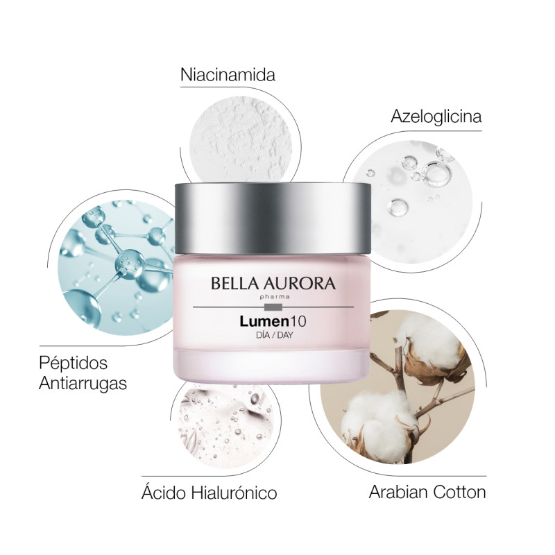 Bella Aurora Lumen10 Crema Antiedad Antimanchas Día Oferta exclusiva