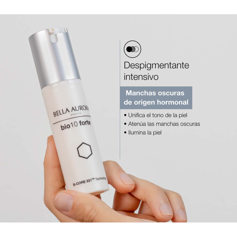 Bella Aurora bio10 forte M-lasma Tratamiento despigmentante intensivo para manchas hormonales Ofertas de temporada