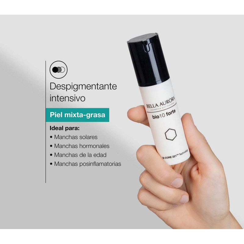 Bella Aurora bio10 forte Tratamiento despigmentante intensivo para piel mixta-grasa Ofertas especiales