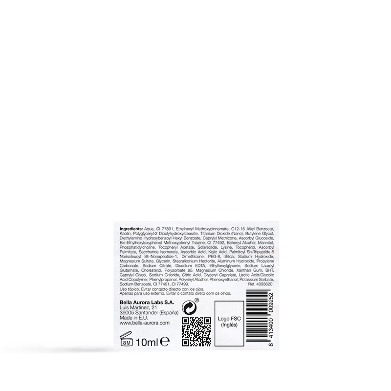 Bella Aurora bio10 forte 3 en 1 Tratamiento despigmentante intensivo para manchas localizadas con color
