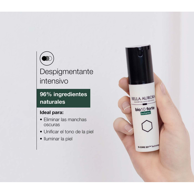 Bella Aurora bio10 forte Botanic Tratamiento despigmentante intensivo 96% Activos naturales Outlet online