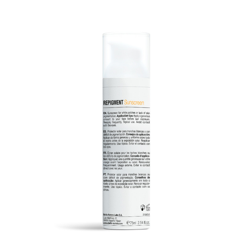 Bella Aurora Repigment Sunscreen Tienda
