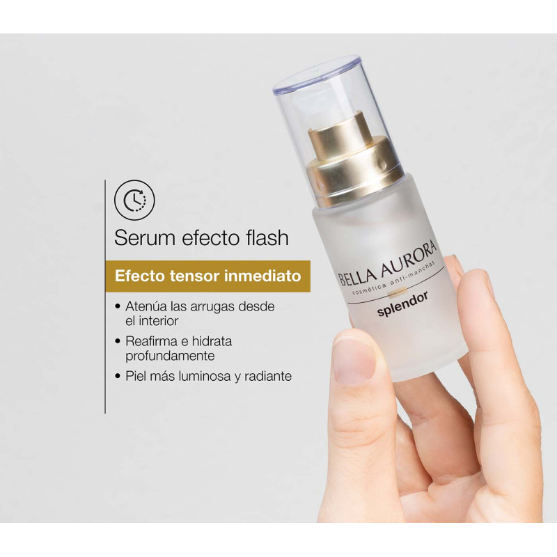 Bella Aurora Splendor sérum antiedad con efecto flash COMPRAR AHORA